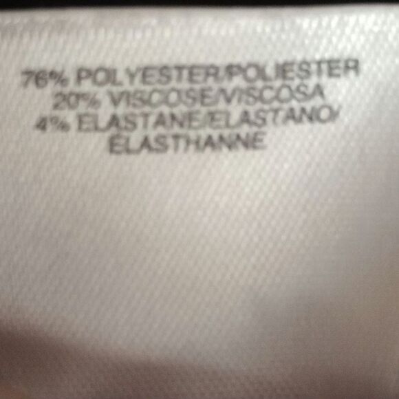 Anne Klein Pants‎ Ladies 14 Black Straight Leg - Picture 6 of 7